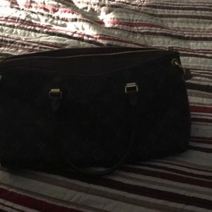 Louis Vuitton Pallas bag with brown trim